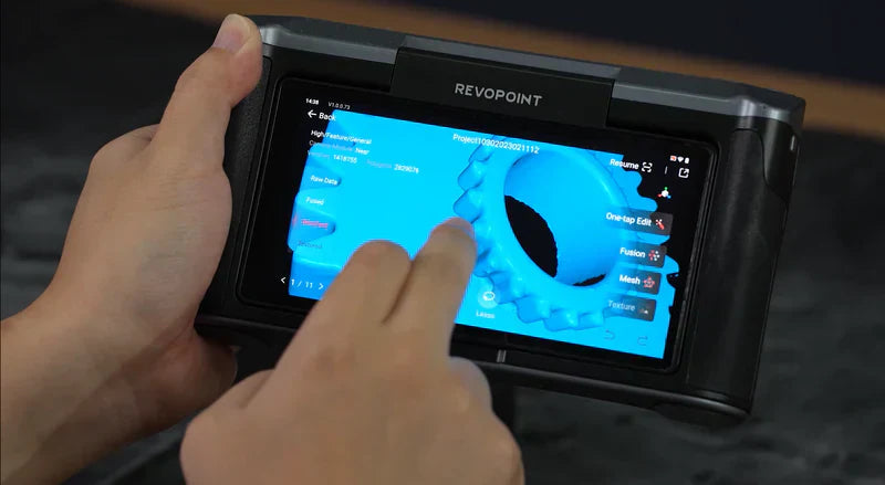 MIRACOを使用したスキャンデータの後処理