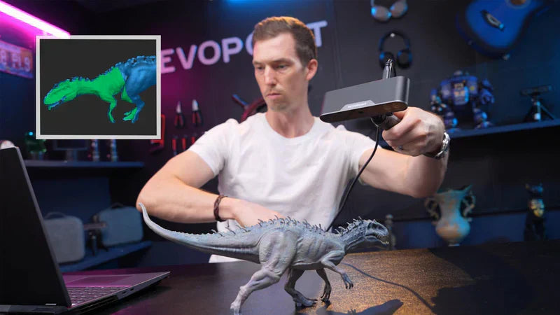 ハンドヘルド3Dスキャナーで複雑な形状を攻略する:高精度なデータ取得のための実践ガイド