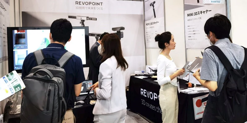 日本ものづくりワールド展示会レポート、Revopointブースは初日から大盛況!