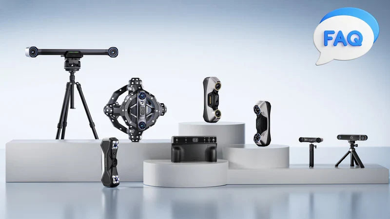 Revopoint 3Dスキャナーに関するトップ10のFAQ