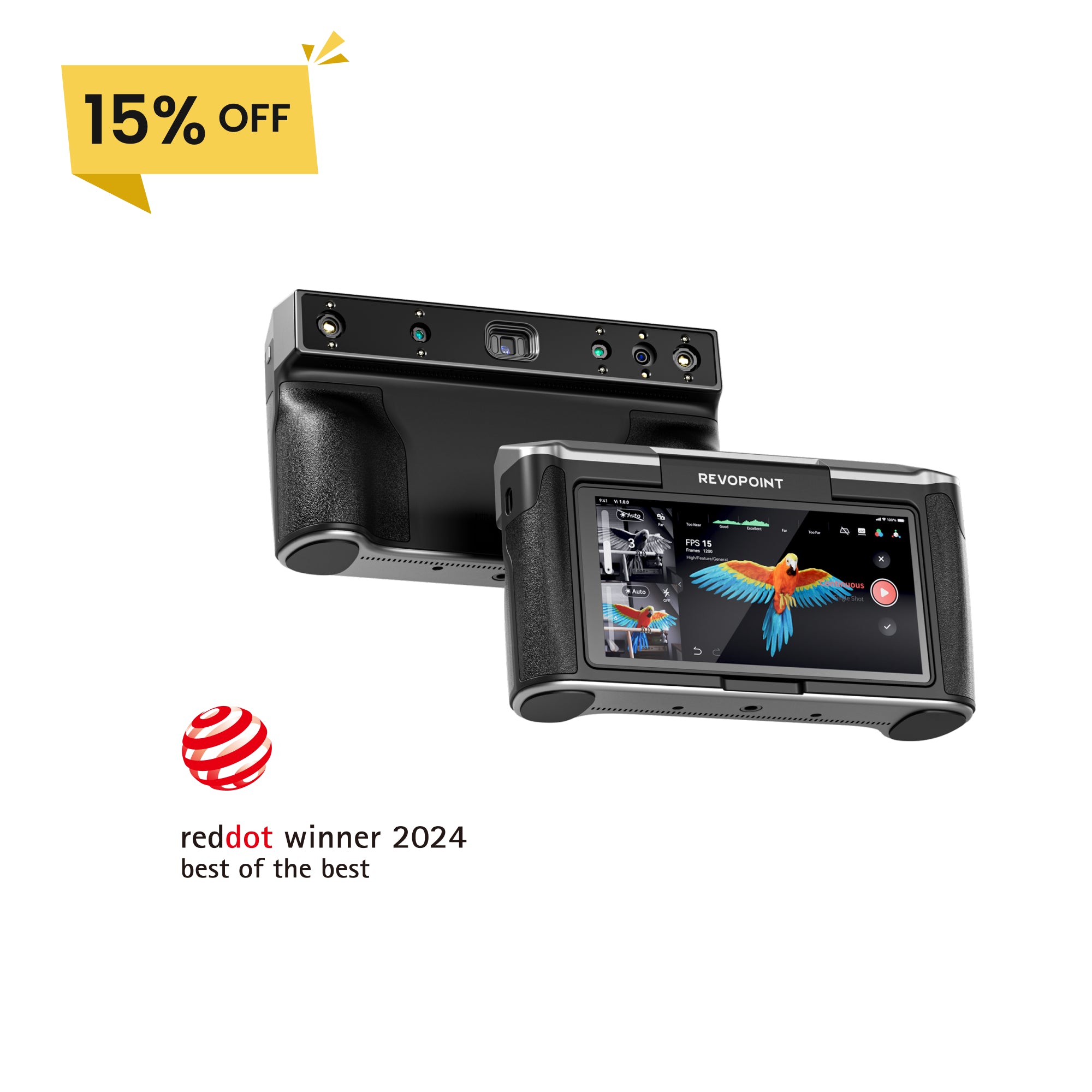 Revopoint MIRACO 3Dスキャナー - オールインワンスキャン