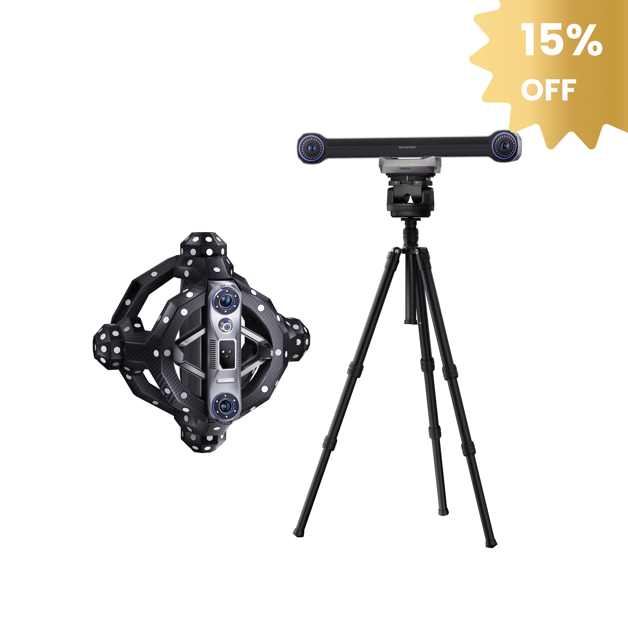 Revopoint Trackit :マーカー不要光学トラッキング 式3Dスキャナー