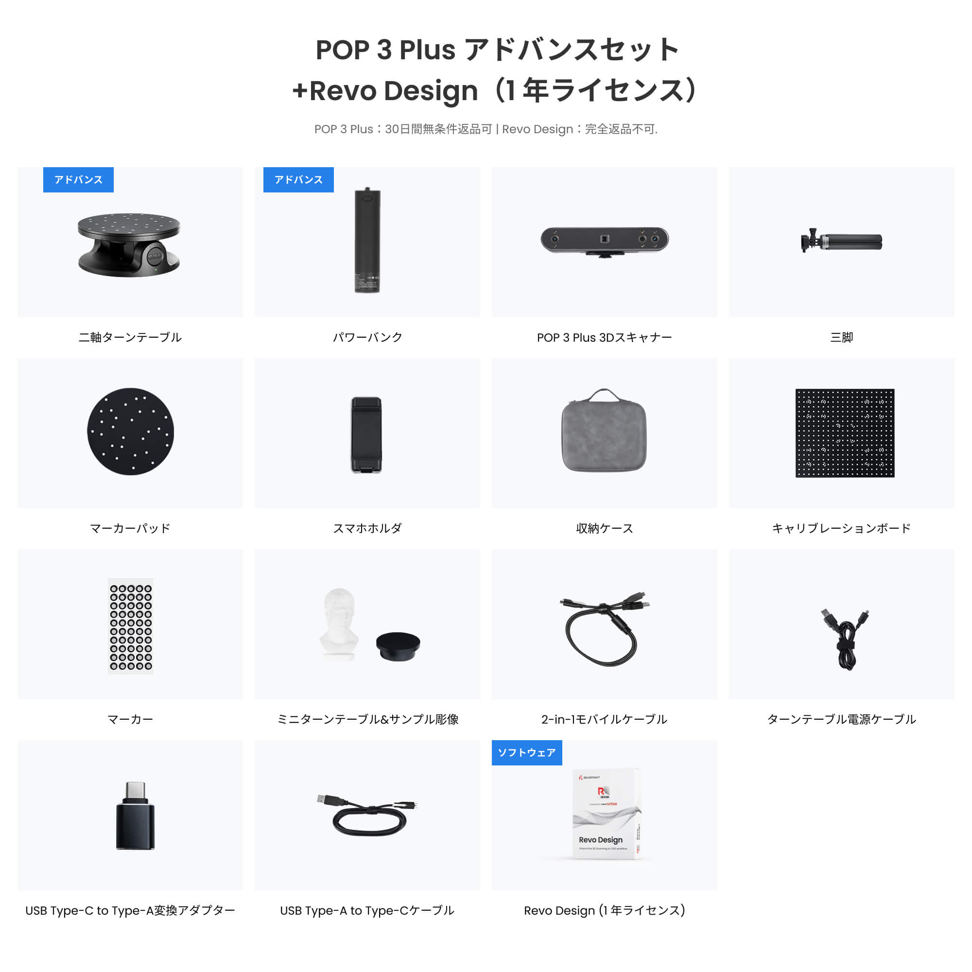 POP 3 Plus 3Dスキャナー:鮮明な色彩を再現 ― Revopoint