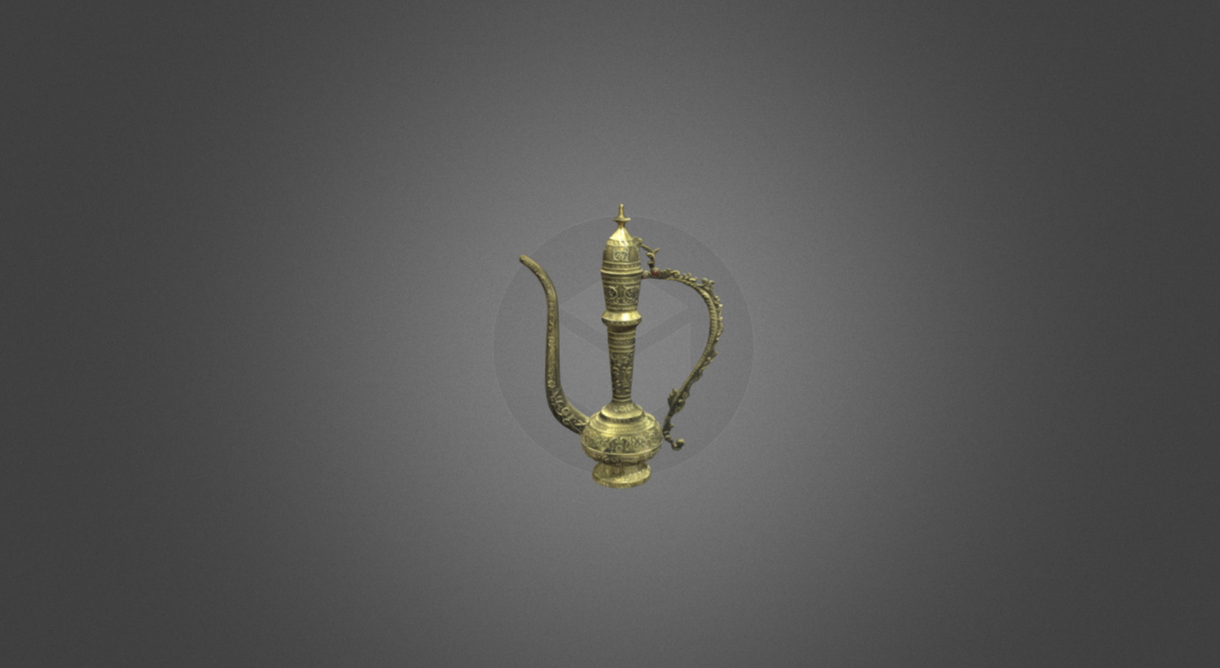Arabic Teapot - Revopoint INSPIRE 3D Scanner