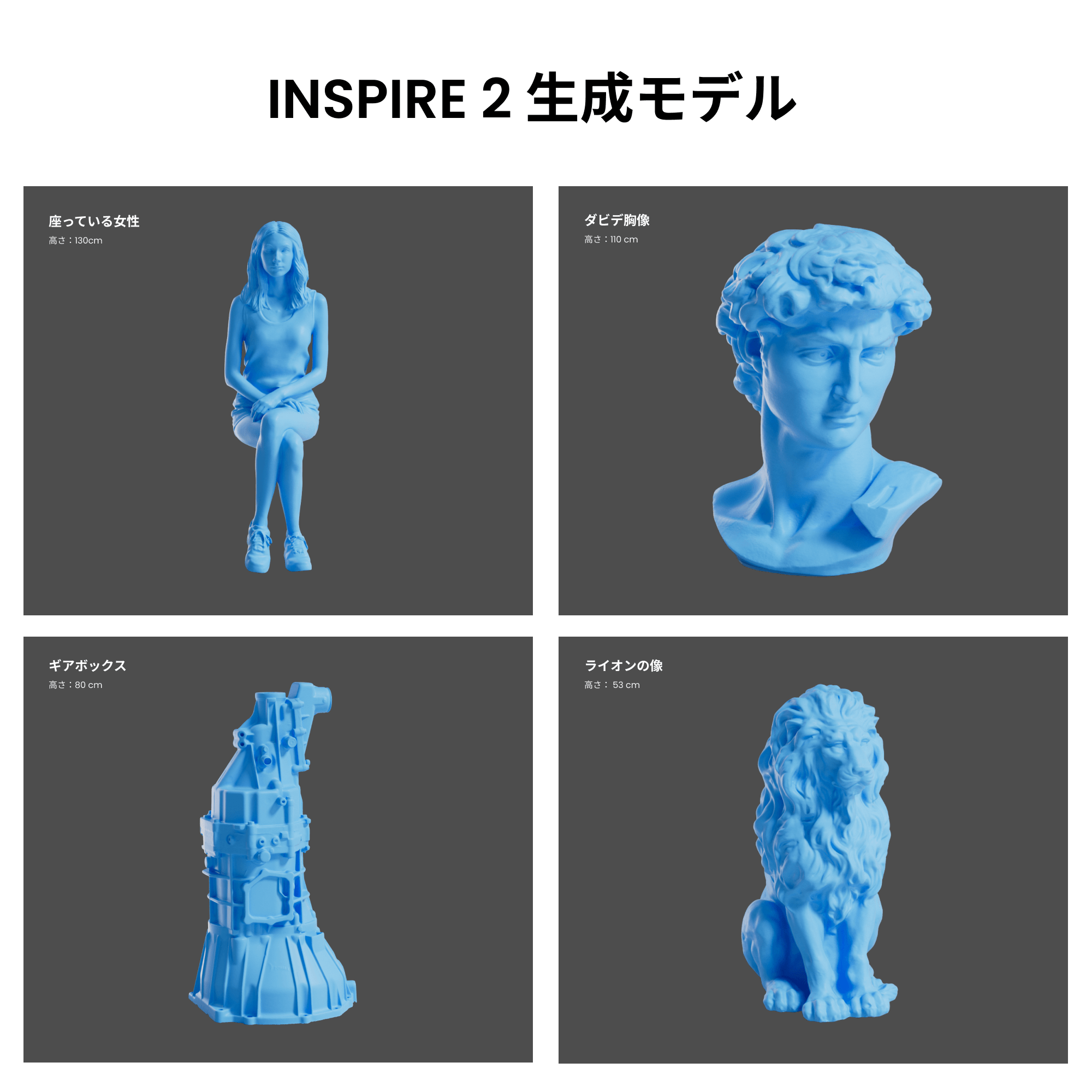 Revopoint INSPIRE 2：ワイヤレス赤外線レーザー＆構造光3Dスキャナー
