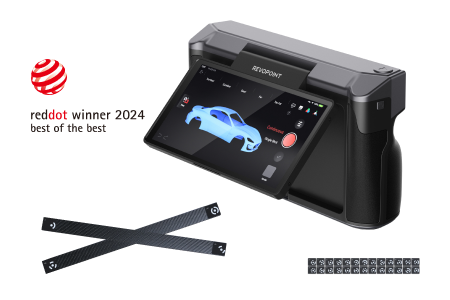 Revopoint MIRACO Pro 3Dスキャナ 2軸ターンテーブル 付き 高 Revopoint MIRACO Pro 3Dスキャナ 2軸ターンテーブル 付き 高