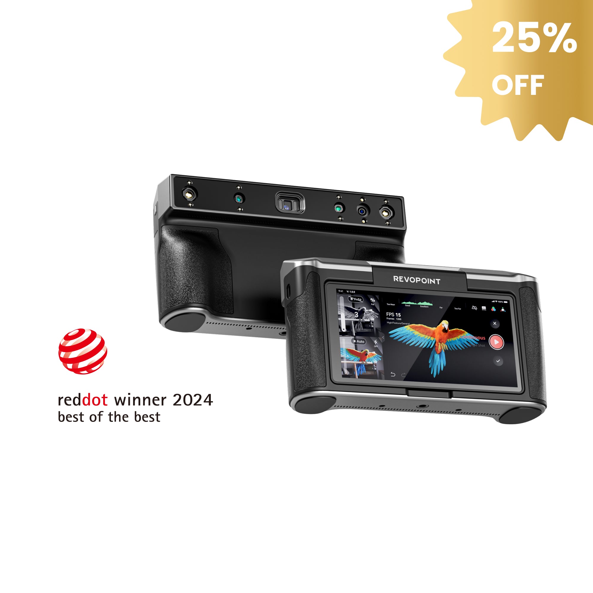 Revopoint MIRACO 3Dスキャナー - オールインワンスキャン