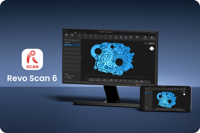 Revo Scan 6：AI搭載の3Dスキャン後処理ソフトウェア